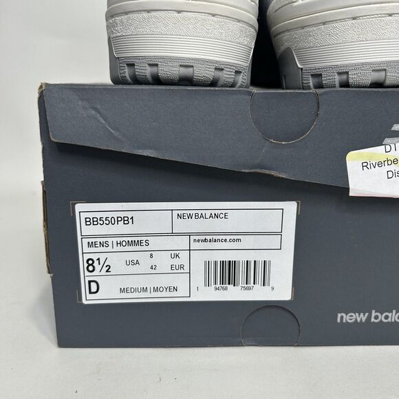 New Balance Shoes 550 “White Grey” 2024 - Picture 5 of 6
